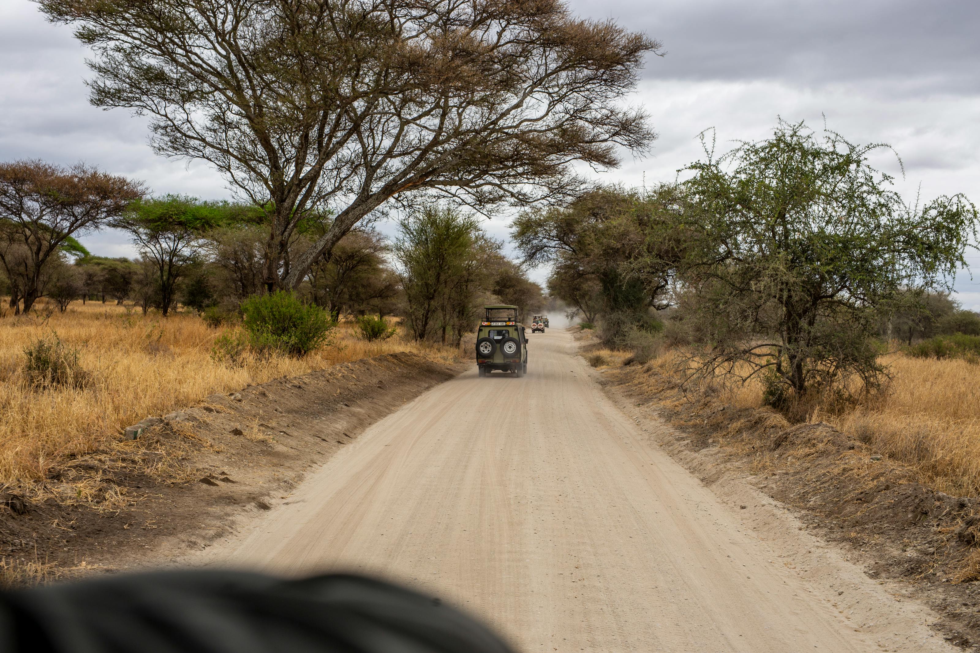 Lake Manyara in der Abenddämmerung